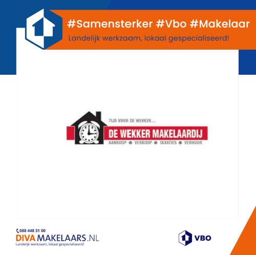 DIVA Makelaars start samenwerking met de Wekker Makelaardij uit Voorburg.